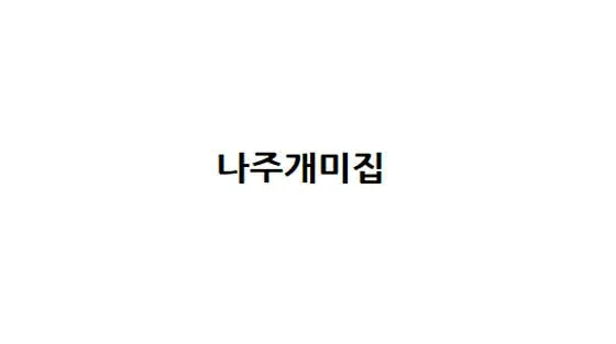 나주개미집