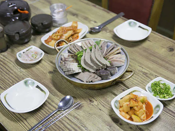 해남순대국