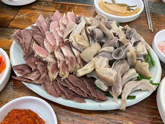 삽다리순대국