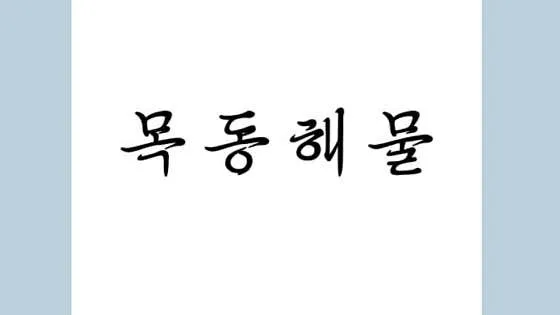 목동해물